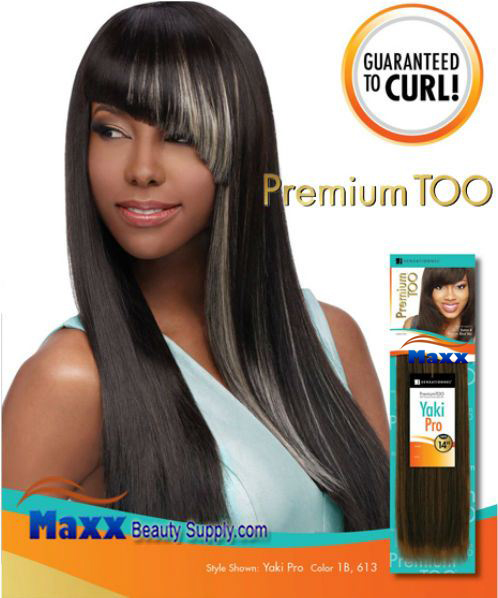 Sensationnel Premium Too Human & Premium Blend Hair Weave - Yaki Pro